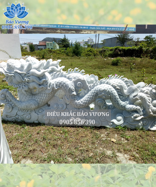 Tượng rồng đá - 002