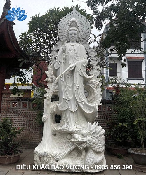 Tượng quan âm tự tại - 055